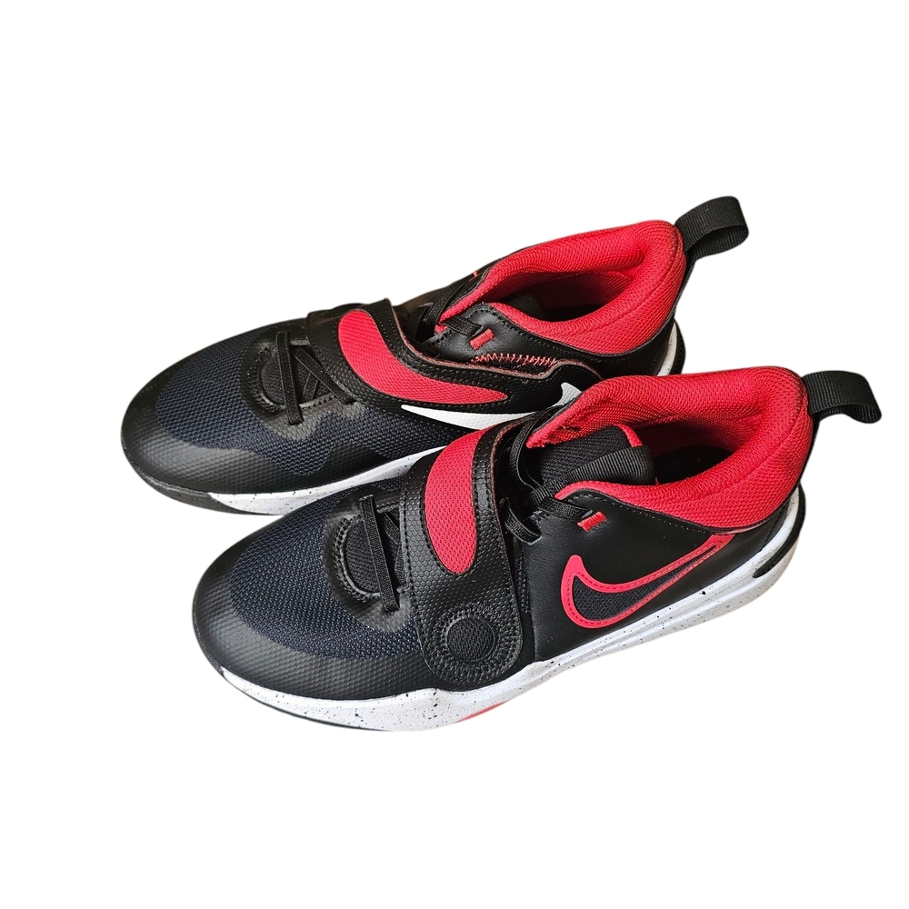 Nike Kids Black and Red Sneakers